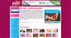 Desktop Screenshot of jeux-fille.fr